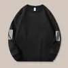 Nueva Sudadera Popular Sorona para Hombre Primavera y Otoño 2025, Engrosada, Sin Capucha, Invierno, Manga Larga, Cuello Redondo, Talla Grande, Ligera, para Uso al Aire Libre