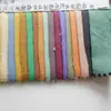 Tejido de Mezclilla Twill Elástico de Poliéster-Algodón, Tejido de Doble Teñido Bicolor Teñido en Hilo, Tejido de Alta Elasticidad Siro-Spun para Pantalones de Moda para Mujer