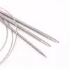 Agujas circulares de anillo de acero inoxidable Lihua para suéteres, fabricantes, venta al por mayor, agujas de anillo gruesas, agujas circulatorias, agujas circulares para tejer lana