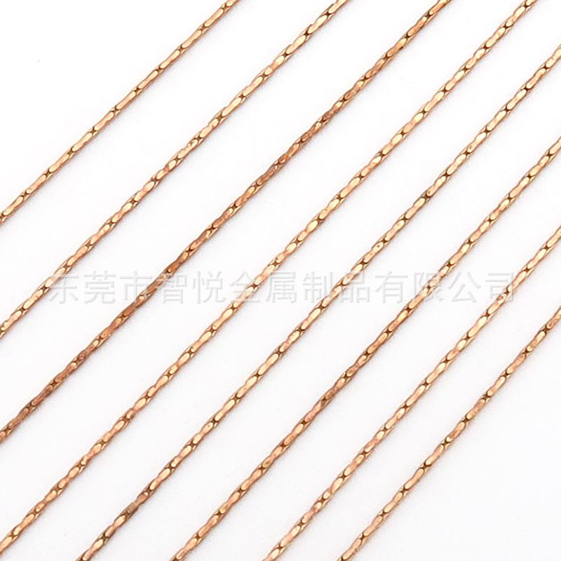 ZYAL11076黄铜方形细链条 (2)