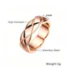 Comercio Exterior Accesorios de Diamantes Europeos y Americanos Anillo de Diamantes de Moda para Hombres y Mujeres Anillo de Pareja Anillo Patrón de Diamantes Anillo de Acero de Titanio