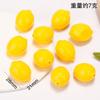 Micro Paisagem Simulação Frutas Luminosas Legumes Comida Brinquedo Resina Estatueta Presilha de Cabelo Acessórios de Decoração DIY Estatueta Pequena Tridimensional