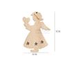 Colgantes de Navidad Decoraciones para Árbol de Navidad Colgantes Accesorios de Madera Copo de Nieve de Madera Escandinavo Reno Puesto de Regalos Mayoreo