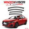 Adecuado para Chevrolet Cruzze Sunny Deflector de lluvia Parasol MONZA Cruze Deflector de ventana Cruze