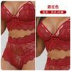 Lencería sexy para mujer talla grande conjunto de sujetador de encaje chaleco sin espalda conjunto de sujetador de ropa interior sexy