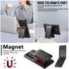 Adecuado para funda de teléfono Samsung S26Ultra con ranura para tarjeta, soporte magnético de carga inalámbrica S25Plus, funda de cuero Magsafe
