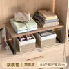 Armario ahorrador de espacio para ropa y bolsos, organizador, zapatero de armario, estantes divisores internos de múltiples capas, estante multicapa