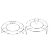 Grade de Vaporização Universal de Aço Inoxidável, Rack de Vaporização para Panela de Arroz de Perna Alta, Rack de Vaporização para Panela de Pressão, Rack de Vaporizador com Separação de Água, Rack de Vaporização Doméstico para Cozinha
