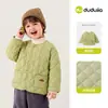 Novedades 28 de septiembre, 2 artículos 15% de descuentoRepelente al agua Nivel 4Chaqueta acolchada de algodón cálido para niños Dudu Family Invierno Niños