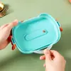 Niños y Bebés Aprenden a Comer Suplementos Alimenticios Divididos y Platos de Comida con Ventosas para Bebés Fiambreras Especiales y Juegos de Vajilla