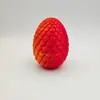 Conjunto de Ovos de Dragão para Impressão 3D Enfeites de Dragão Brinquedos de Impressão 3D Brinquedos de Dragão Criativos de Impressão 3D
