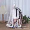 Bolsa de jacquard bordada en lienzo estilo étnico de Yunnan, funda de sofá, mochila casual de viaje para mujer, mochila bordada con hilo dorado, bolso de pecho