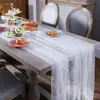 Ventas Directas de Fábrica Mantel de Gasa Perlada Tela de Fondo para Mesa de Postres Boda Retro Tela de Encaje Hueco Venta al por Mayor
