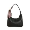 Bolso Tejido Transfronterizo para Mujer 2026 Nuevo Estilo Moda de Vacaciones Estilo Playa Bolso de Hombro Único Simple Gran Capacidad de Mano Bolso para Viajes