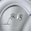Colgante Fanxin love love joyería para uñas celebridad de internet corazón de durazno torcido borla estrella diamante para uñas aleación Accesorios Venta al por mayor