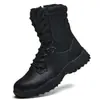 Sapatos de Segurança para Trabalho de Cano Alto Anti-Esmagamento e Anti-Perfuração para Homens, Sapatos de Segurança Modernos e Confortáveis com Solado de Borracha, Construção Resistente ao Desgaste e Durável para Canteiro de Obras