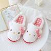 Zapatillas de algodón de otoño e invierno 2022, lindas zapatillas de felpa Coolomi con dibujos animados, cálidas y cómodas para el hogar, zapatillas de interior para el suelo