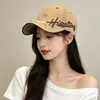 Gorras Unisex, Gorras de Béisbol Bordadas Retro, Casuales y Versátiles, Gorras para Adelgazar el Rostro, Gorras para Proteger del Sol al Aire Libre