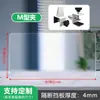 Baffle de Mesa Sem Furos Acrílico Tela Transparente de Mesa Balcão de Atendimento Mesa de Escritório Divisória Fosca Divisória de Mesa Escolar