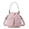 Bolso de Cubo con Cordón de Gran Capacidad Estilo Mori Harajuku Transfronterizo Bolso de Hombro de Nailon Moderno para Todo Combinación Bolso Cruzado para Mujer