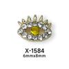 Novos Acessórios de Nail Art, Olhos Encantadores, Acessórios de Unha Diamante Metal, Criativos Acessórios de Unha Diamante Completo Trendyy Europeus e Americanos