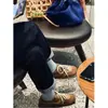 Versão em Pele de Ovelha~Tênis de Couro Genuíno com Aumento Oculto de Altura de 4cm, Calçados Esportivos Casuais Versáteis para Mulheres, Tênis de Treino Alemães Retro com Cadarço e Bico Quadrado