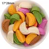 Pan de Chocolate Simulado, Tartaletas de Huevo, Galletas, Juguetes de Comida, Juguetes Hechos a Mano para Armar, Accesorios de Resina, Adornos Miniatura Tridimensionales