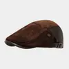 Gorra Plana Retro Japonesa Hombres Mujeres Moda Urbana Informal Gorra de Pintor Gorra de Béisbol al Revés Personalidad Marca de Tendencia Boina