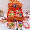 Nueva Lonchera de Dinosaurio Jurásico Forma Borrador Lindo Creativo Ensamblable Borrador Postre Regalo Día del Niño