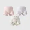 Roupa Íntima Infantil Urso Dingmi, 60 Peças Tencel Modal, Algodão Classe A, Antibacteriana 7A, Não Aperta, Não Irrita, Macia para Meninas