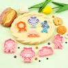 Série de Cortadores de Biscoito para Concurso de Fantasias de Halloween Medalhas de Desenho Animado 3D Troféus Realistas Moldes de Carimbo DIY