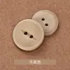 Botones de Resina de Dos Agujeros, Trajes de Lana de Alta Gama para Hombre y Mujer, Abrigos, Accesorios de Ropa, Trajes y Pantalones, Botones de Resina