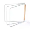 Fabricante Personalizado Simples Dobrável Suporte de Panos Cozinha Sem Furos Suporte de Toalha Secagem e Drenagem Rack de Armazenamento de Toalhas