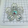 Novo Hot Flores Vazadas com Corte Diamante DIY Joias Acessórios de Cabelo Grampo Broche Brincos Flor de Sapato Fivela de Sapato Chapéu de Sapato Acessórios de Roupa