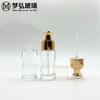 En stock, botella cilíndrica de 30 ml, botella de loción, botella de base líquida, cabezal de bomba de alta gama, botella de vidrio, botella cosmética.