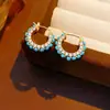 Pendientes Colgantes de Flor con Diamantes de Zirconia y Aguja Plateada, Aretes de Moda y Exquisitos, Pendientes de Nicho de Alta Gama con Sentido de Diseño