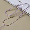 Colar Original Feito à Mão Fino Cordão com Pingente Cordão para Clavícula Simples e Versátil Cordão de Colar de Jade e Ouro