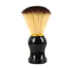 Brocha de afeitar para hombre con mango de madera, cepillo para el pelo, cerdas suaves, cepillo para barba, limpieza del hogar, cepillo de afeitar de pelo de nylon, brocha de maquillaje