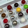 Anéis Coloridos Estilo Doce Chocolate Transfronteiriços, Estilo Simples da Moda, Anéis Criativos Versáteis