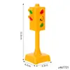 Números Falsos de Fondant 0-9 Decoraciones de Pastel de Vehículos de Construcción Adornos Excavadora Grúa Torre Topper de Cumpleaños para Niño Bebé