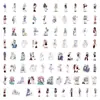 84 adesivos novos desenho animado japonês desenho animado menina bidimensional adesivos decorativos capa de celular computador copo de água gelo adesivos para diário