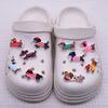 Comercio Electrónico Transfronterizo Dibujos Animados PVC Goma Blanda Dijes para Zapatos para Zuecos, Accesorios para Zapatos de Goma Blanda de PVC
