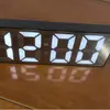 Despertador Luminoso Relógio de Mesa Silencioso Minimalista Relógio de Alto Valor para Estudantes Relógio Eletrônico Digital de Mesa