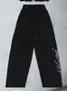 Sudadera con capucha holgada de retazos de encaje para comercio exterior transfronterizo de otoño, color liso simple, exterior perezoso casual, pantalones largos de pierna ancha