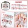 Productos terminados para decoración de uñas hechos a mano. Parche para uñas Advanced Pure Wind. Colección de parches para decoración de uñas con diamantes grandes y diamantes.