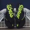 Tendência Nacional Panda Novas Chinelas Masculinas Antiderrapantes Para Usar Fora de Casa Verão Outdoor Chinelos Sandálias de Praia Masculinas Modernas