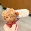 Lindo pasador de pinza para el pelo de oso de peluche con pico de pato, pinza para flequillo lateral, accesorio para el pelo, pasador, pasador