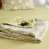2026 Novo Modelo Colcha de Verão em Jacquard de Algodão Puro Tingido em Fio, Colcha Refrescante de Verão, Colcha de Ar Condicionado