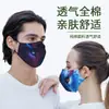 Mascarillas de Algodón para Hombre y Mujer, Resistentes al Viento y al Frío en Invierno, Algodón Puro, Cálidas, Ajustables, de Aspecto Elegante, Estilo Dibujos Animados, Transpirables, Lavables, Adecuadas para Viajar al Trabajo