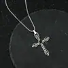 Tendencia Europea y Americana Cadena de Lana Distintiva de Diamantes Completos Moda Versátil Collar Largo Accesorios de Hip-Hop para Hombre y Mujer Otoño e Invierno